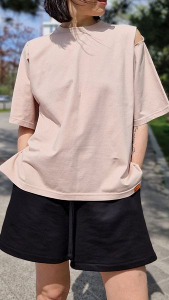Біла жіноча футболка оверсайз Morkva t-shirt розмір S t-shirt01 фото