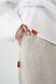 Жіноча лляна сорочка в оверсайзі білого кольору Morkva Linen Shirt Lily mlslm фото 9