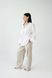 Жіноча лляна сорочка в оверсайзі білого кольору Morkva Linen Shirt Lily mlslm фото 5
