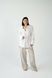 Жіноча лляна сорочка в оверсайзі білого кольору Morkva Linen Shirt Lily mlslm фото 4