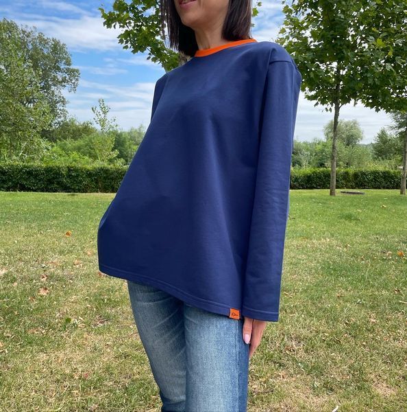 Жіночий лонгслів оверсайз Morkva Long Sleeve LG01 - Чорний LG01B фото