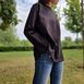 Жіночий лонгслів оверсайз Morkva Long Sleeve LG01 - Чорний LG01B фото 13
