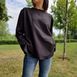 Жіночий лонгслів оверсайз Morkva Long Sleeve LG01 - Чорний LG01B фото 1