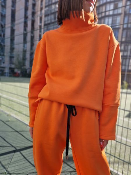 Теплий жіночий світшот Morkva Warm Sweatshirt MSW01 Чорний M MSW01BM фото