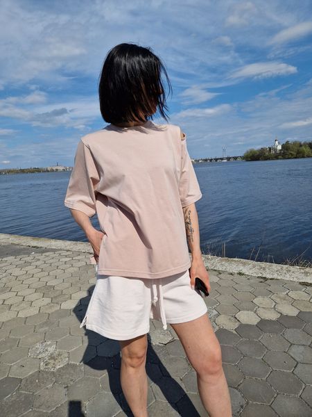 Яскраві легкі жіночі літні шорти оверсайз Morkva Shorts MS01 Orange L MS01 фото