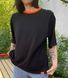 Чорна жіноча футболка з помаранчевою горловиною Morkva t-shirt orange neck розмір S t-shirt02 фото 15