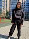 Теплі жіночі штани джоггери Morkva Warm Joggers MJW01 (з начосом) Темно-сині M MJW01SM фото 14