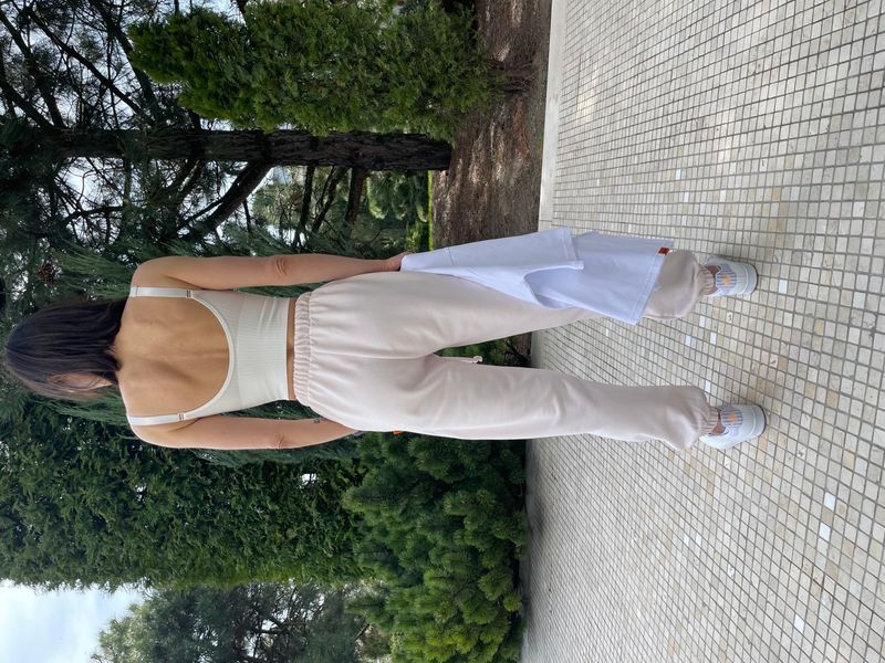 Жіночі штани джоггери Morkva Joggers MJ01 Ніжно пудровий S MJ01PS фото