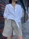 Лляні шорти Morkva Linen Shorts MS02 Бежеві S MS02 фото 2