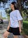 Чорна жіноча футболка з помаранчевою горловиною Morkva t-shirt orange neck розмір S t-shirt02 фото 14