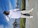 Белая женская льняная рубашка оверсайз Morkva Linen Shirt Mari smws фото 19
